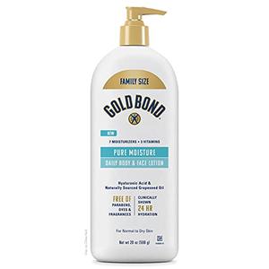 Gold Bond, Pure Moisture Lotion Pump Bottle, 20 Ounce