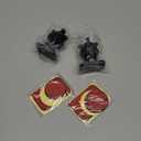 LISEN 2 Pack Magnetic Phone Holder for Your Car Magnet for Phone Car Mount Vent 6 Military Magnets Vent Cell Phone Holder Mount for Car Plate Fit All, Gifts for Women Men, Car Accessories (Black)