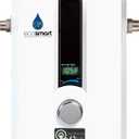 EcoSmart ECO 8 Tankless Water Heater, Electric, 8-kW - Quantity 1, 12 x 8 x 4