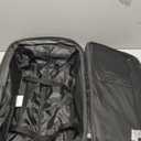 U.S. Traveler Rio Lightweight Softside Rolling Carry-on Suitcase, 2-Wheel Single, Purple, 21"