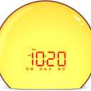 Magicteam Sunrise Alarm Clock Wake Up Clock Natural Sunset Simulation 21 Soothing Sounds Dual Alarm 6 Times Snooze 28 Ringtones Dimmable 12 Colors Night Light 10 Timer Options Adjustable Volume
