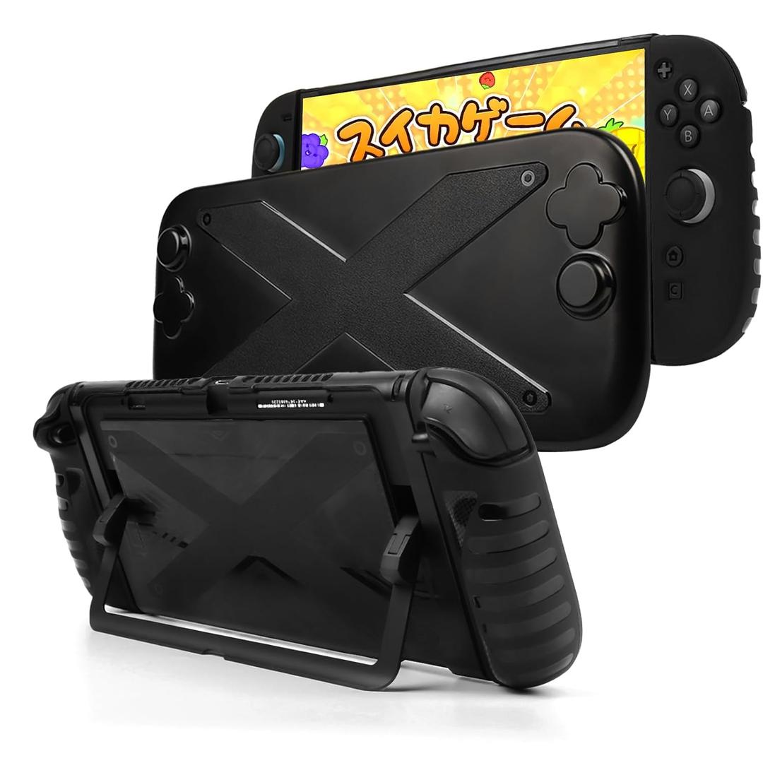 RALAN Detachable Front Shell Carrying Storage Case Compatible with Nintendo Switch 2 (2025) 7.9 Inch, Slim, Durable, Protective Case, Face Cover