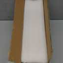 10.4 inches Tall Decorative Ceramic Vase Set, 3 Pieces, 10 inches Nordic Modern Style, White, Farmhouse Home Boho Shelf Decor(Orange)