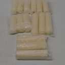 MTLEE 18 Pcs Set of 3 Pillar Candles Bulk 2 in x 3, 6, 8 Long Burning Clean Unscented Smokeless Pillar Candles for Wedding Emergency Lanterns Ceremony Party(Ivory White)
