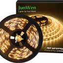 Flexible LED Strip Lights, Warm White,20ft 360LEDs 2835 LED Ribbon, String Light, 12V Tape Lights, Non Waterproof, Under Cabinet Children's Rooms Hallway Staircase Corridor Collectable