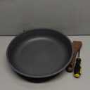 SENSARTE 12.5 Inch Nonstick Frying Pan Skillet, Swiss Granite Coating Omelette Pan, Healthy Stone Cookware, PFOA Free (Gray)