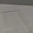 Fengzhe Acrylic Guest Towel Napkin Holder, Clear Bathroom Paper Hand Towels Storage Tray, Disposable Paper Towel Holder for Bathroom, Kitchen, Parties, Weddings, and Various Events .8.5''x4.9''x2.4''