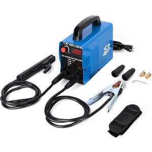 ARC Welder, 200Amp 110V Welding Machine IGBT Inverter Hot Start Portable Welder With LCD Display, Fits 4.2 MM Welding Rod Equipment With Accessories