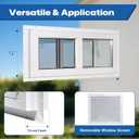 Yuzzy 36" x 12" Vinyl Windows for Basement, Bathroom, Garage, Shed, Home