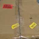 Car Parking Guide Mat, Durable Self Adhesive Anti-Skid Rubber Parking Mat, Wheel Stopper, 2 Pack FoldingTire Guides for Cars, Trucks, 23.6''x15.7''x2.8'' Black with Reflective Strips