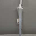 Amazon Basics Clear Umbrella for Rain, Round Bubble Umbrella for Wedding, With Wide Coverage (35" Canopy Diameter), Auto Open, Strong Fiberglass Frame, Steel Shaft, Spoke Protectors for Safety