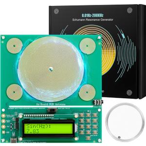 Frequency Generator for Healing | Adjustable Schumann Resonance Generator  7.83Hz Natural Frequency Device for Deep Sleep, Meditation, Yoga | USB Type-C Powered | 0.01Hz200KHz Sound Therapy Tool