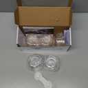 Mom's Choice Gold Awards Winner - Stove Knob Covers for Child Safety (5 + 1 Pack) Double-Key Design and Upgraded Universal Size Gas Knob Covers Clear View Childproof Oven Knob Covers for Kids and Pets