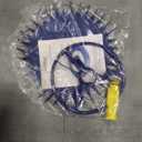 VINGLI Pool Vacuum Cleaner Automatic Sweeper Swimming Pool Creepy Crawler Vacuum with 33FT Hoses (Navy Blue&White)