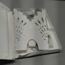 3Pcs Christmas Paper Snowflake Lanterns, Large Christmas Paper Star Lanterns with Lights & Banner White Hanging Snowflake Lamps for Xmas Winter Frozen Weddings Birthday Holiday Party Decorations