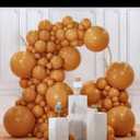 PartyWoo Dark Brown Balloons 140pcs Different Sizes of 18 12 10 5 Inch Boho Neutral Coffee Tan Balloon Arch Kit Garland for Birthday Boy Baby Shower Jungle Safari Fall Party Decorations Brown-F08,Set of 2, Mix