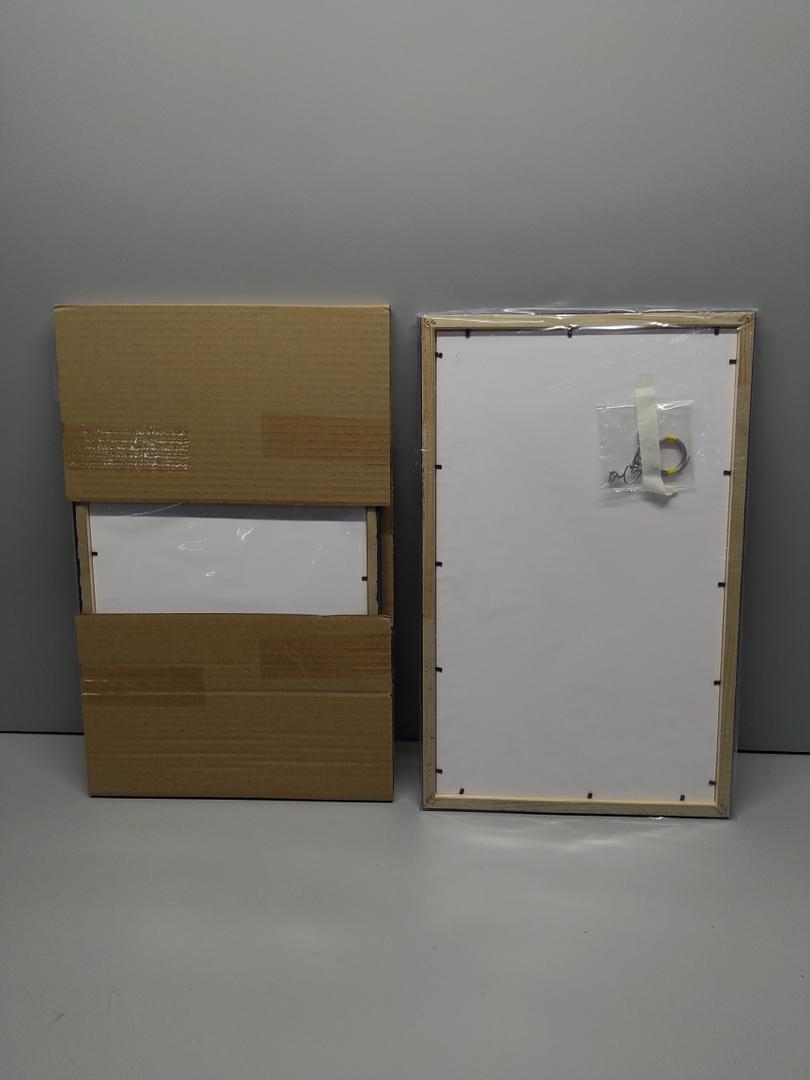 2 Pcs Frames, Size is 12x20" 