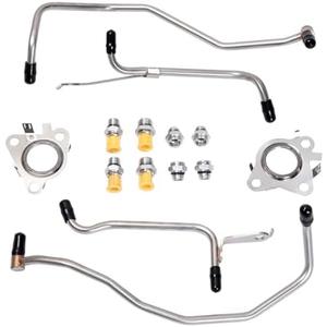HUGALL 926-186 926-187 Turbo Coolant Line Kit Compatible with 2011-2016 F150, 2015-2021 Transit 150 250 350 350 HD, 2015-2017 Expedition, 2015-2017 Navigator More in Description