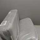 2 Pcs High Density Foam Floor Pillow - Upgraded Large Pillows Seating for Adults - Outdoor Floor Cushion with Soft Tufted Cover - Yoga Pillows for Sitting On Floor - 22 Inch Light Gray