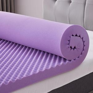 SINWEEK 3.8 Inch Egg Crate Memory Foam Mattress Topper Queen Size, Soft Mattress Pad for Back Pain Relief, Bed Topper, CertiPUR-US Certified