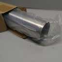3 Inch DIY T304 Stainless Steel Exhaust Muffler Straight Pipe, Tailpipe 3"ID to 3"OD Exhaust Extension Tube Tailpipe 18" Length Universal Fitment
