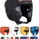 Ringside Competition Boxing Muay Thai MMA Sparring Head Protection Headgear with Cheeks