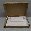 WALI Floating TV Shelf, 1 Tier Projector Shelf for DVD Players, Cable Boxes, Routers, Game Consoles, Living Room Decor Accessories, Wall Mount Shelves Holds Up to 22lbs (CS201NW), 1-Shelf, White