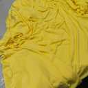 Spandex 6ft Waterproof Table Cover for Party,Wedding, Banquet, and Events(Yellow) (72" x 30" (Rectangular))