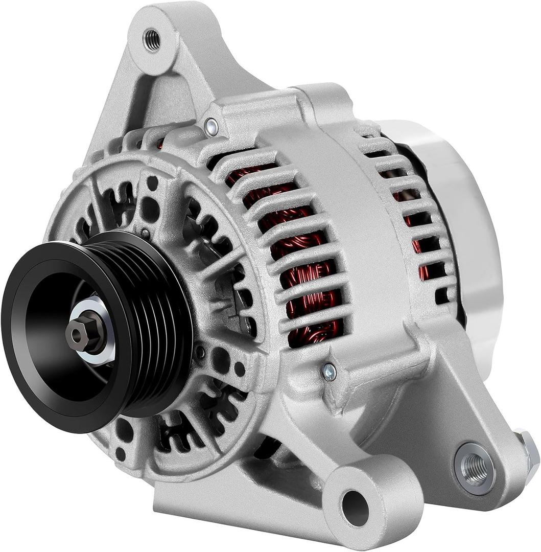 New Alternator L4 1.8L for Toyota Corolla 2003-2008, Matrix 2003-2008, Celica 2000-2005, MR2 Spyder 2000-2005, for Pontiac Vibe 2003-2008 Replacement for 27060-0D110, 13878