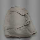 100% Blackout Shield Linen Blackout Curtains for Bedroom 63 Inches Long, Back Tab/Rod Pocket Living Room Drapes, Thermal Insulated Blackout Curtains 2 Panels Set, 50" W x 63" L,Cream