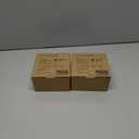 2 x C7 LED Christmas & Halloween Lights - 12FT Outdoor Clear String Lights with 12 Vintage C7 Bulbs, Warm White Hanging Decor for Porch, Garden, Backyard, Balcony, Holiday Party