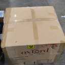 Oxford Baby Uptown Upholstered Swivel Glider and Recliner Nursery Chair, Boucle White