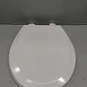 BEMIS 500EC 390 Toilet Seat with Easy Clean & Change Hinges, 1 Pack Round, Cotton White