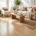 2 Rolls 23.6''x10FT Vinyl Flooring Roll 38.75 sq.ft: Peel and Stick Floor Tiles Self-Adhesive Durable Waterproof Wood Grain Large Plank for Living Room, Bedroom, Bathroom(Light Walnut, 23.6''x10FT)