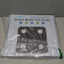 Scale for Body Weight and Fat Percentage, RunSTAR Digital Accurate Bathroom Smart Scale with Large Display, FSA&HSA Eligible 13 Body Composition Analyzer Sync App (Black)
