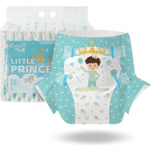 CutiePlusU Adult Diapers 10 Pieces Disposable Incontinence Briefs with Tabs for Women and Men Maximum Overnight Absorbency (Medium 28"-38")