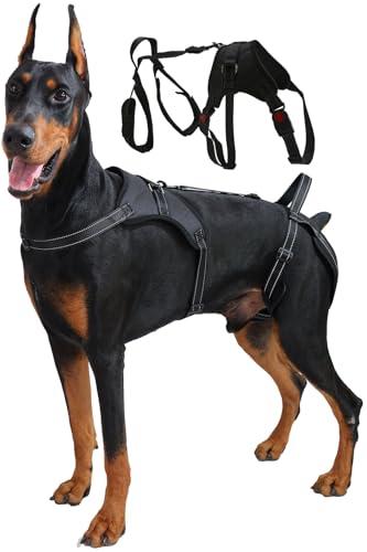 Harbyel Multi-Functional Dog Lift Harness – Full Body Support Vest for Front, Rear, or Whole-Body Lifting – Mobility Aid for Senior, Injured, or Post-Surgery Dogs, Breathable & Washable Large