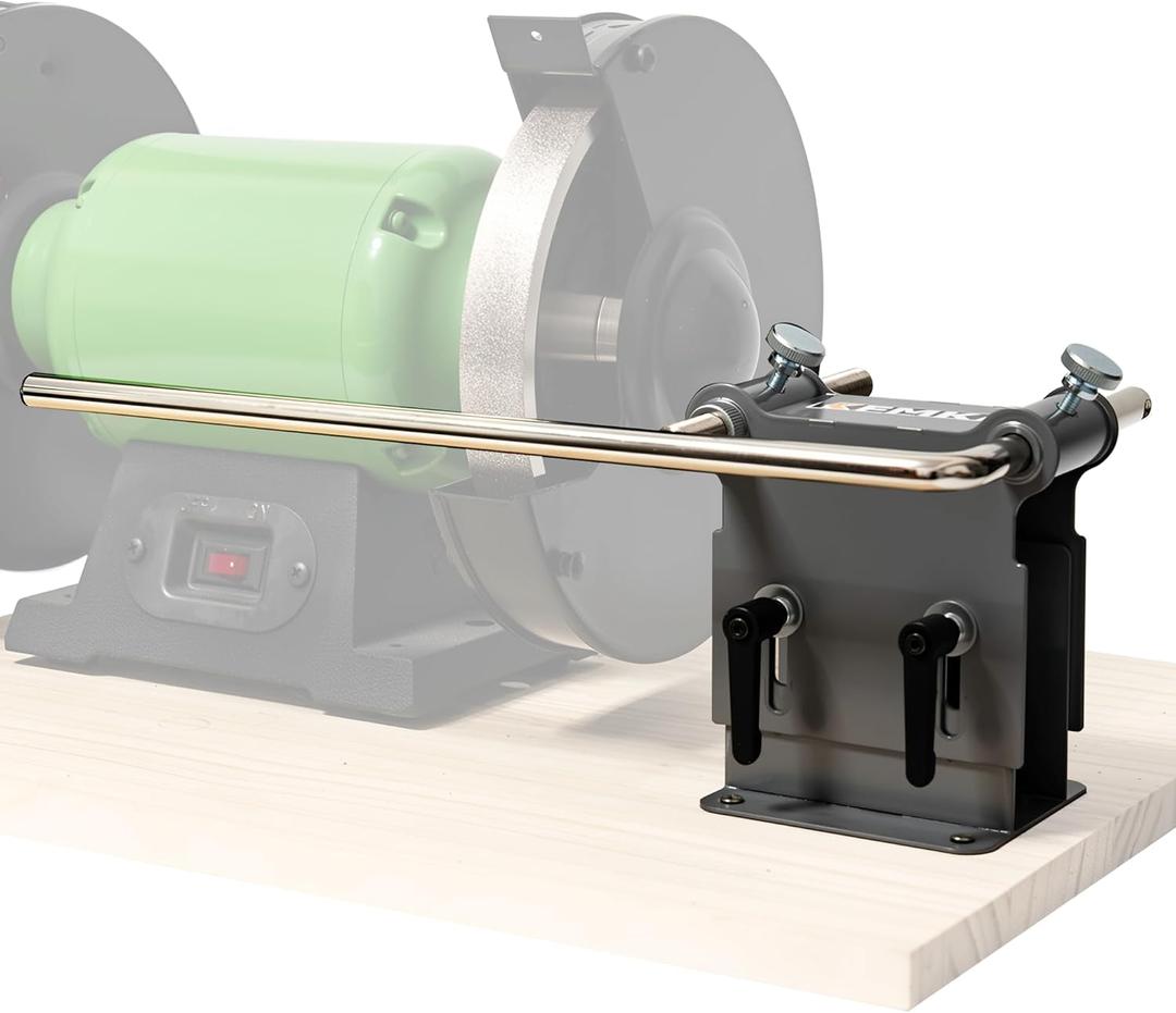 Bench Grinder Mounting Set for Tormek, KFMK Sharpening Jigs, Supporting Arm for Sharpening System, Bench Grinder Universal Support for Sharpening Jigs