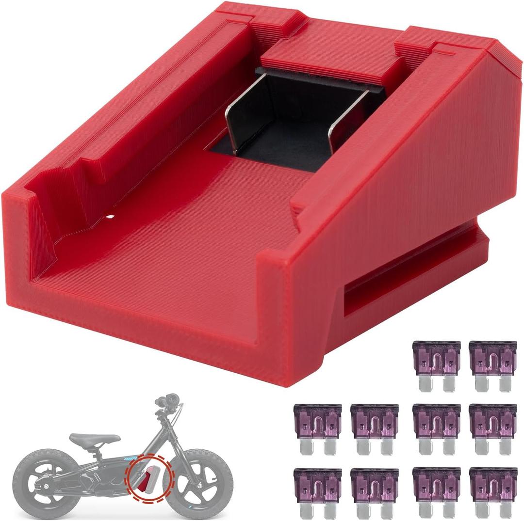 Mil.Waukee Battery Adapter Kit for Stacyc, 12" and 16" eDrive Compatible, 10-Pack 40A Fuse Replacement