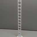 Alise Wall Mounted Clothes Drying Racks with 12 Hanging Holes,Adjustable Clothes Hanger Rack Space Saving for Laundry Closet Bathroom Bedroom,Stainless Steel Garment Racks,White