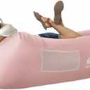 WEKAPO Inflatable Couch Air Lounger Chair - Camping & Beach Accessories, Portable Blow up Sofa for Hiking, Lawn, Indoor/Outdoor Movies & Music Festivals. Lightweight and Easy to Set Up Air Hammock, 82 x 27 x 35 inches