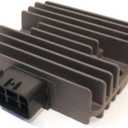 Motorcycle Voltage Regulator Compatible With For WaveRunner For FX FX1800 SHO 2008 For V1 VX1100E For VX For VX1100C 2015 Voltage Rectifier Regulator 6S8-81960-00-00(Regulator Only)