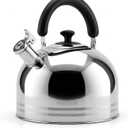 6.3QT Whistling Tea Kettle for Stove Top, 304 Stainless Steel Tea Kettles, 6.3 Quarts