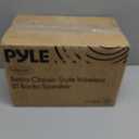 Pyle Retro Wireless Bluetooth Radio Speaker - Classic Vintage Style Audio Sound Receiver System w/Built-in Stereo Speakers, USB, SD Card Slot, AUX, RCA, MP3, AM/FM Tuner PUNP34BT.5