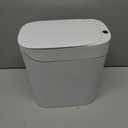 MOPALL Automatic Motion Sensor Bathroom Trash Can with Lid, 3.5 Gallon Touchless Garbage Can, IPX5 Waterproof Smart Small Waste Basket for Bedroom Kitchen Office