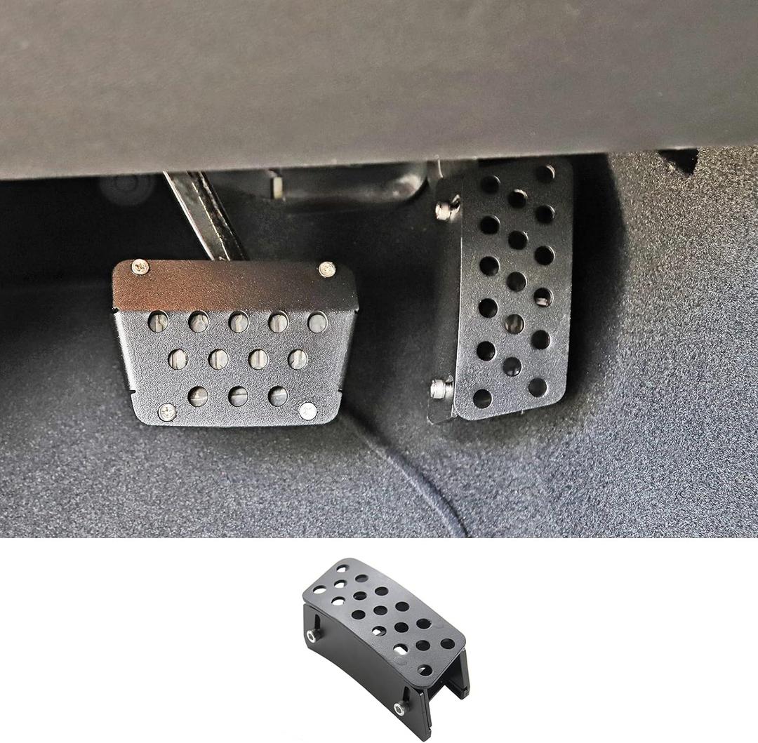 Car Accelerator Pedal Extension Gas Pedal Extender for 2007-2018 Jeep Wrangler JK JKU (NOT Fit on Manual Transmission)