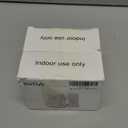 2 Pack 5Ft Flat Plug Small Power Strip,3-Side White Extension Cord with 6 Wide Outlets Extender,No Surge Protector,Cruise Ship Essentials,Multi Plug for College Dorm Home Office Travel,Wall Mount