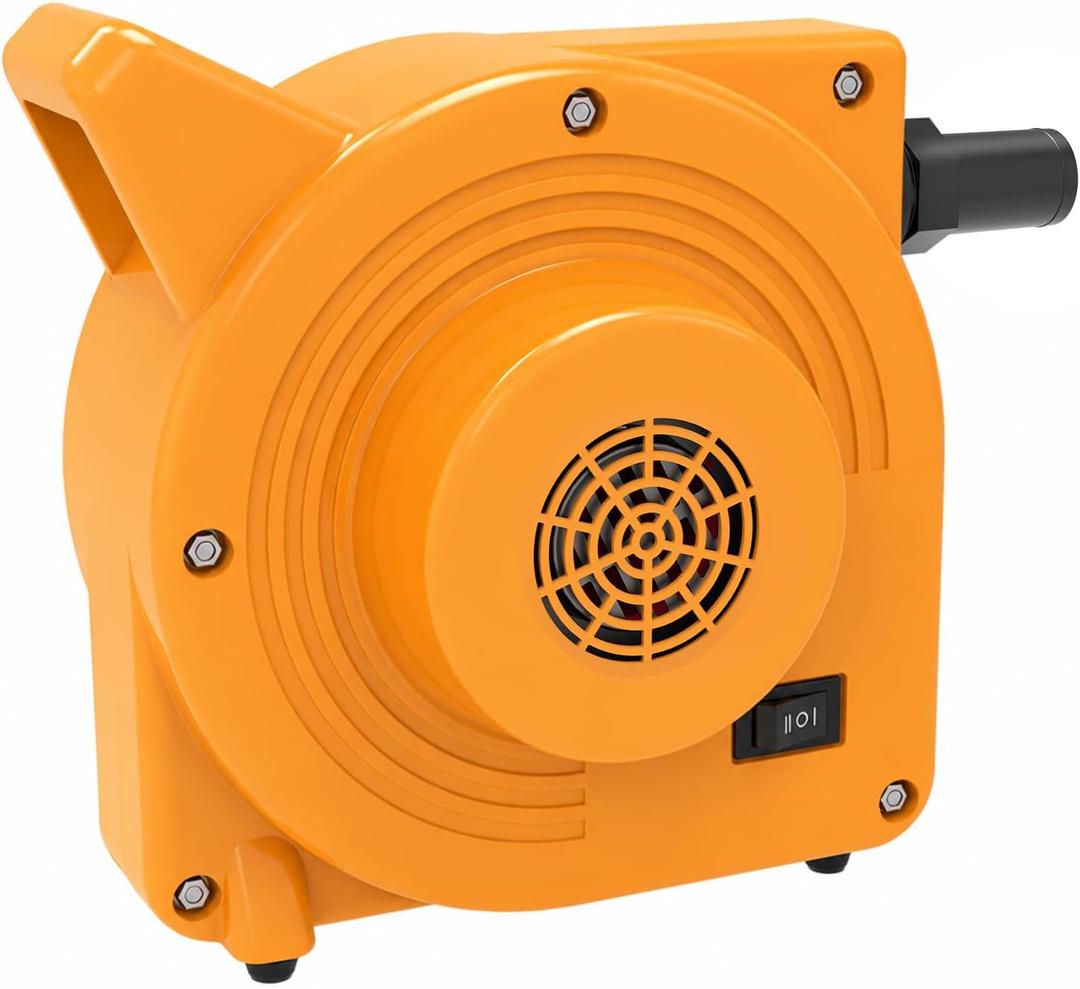 Pool Line Blower, 3HP 120V Motor, with 1-1/2" Hose Adapter, Pool Blower for Winterizing, 2-Speed Power, Easy to Use, Built in Overheat Protection, Sturdy and Durable