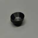 Uxcell 10pcs Stainless Steel Dishes, 1.5OZ Small Metal Dipping Bowl Serving Dishes Condiment Cups for Home Party Restaurant Picnic Travel, Round Black