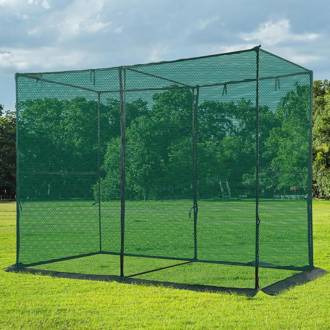 Large Mesh Crop Cage Plant Protection Tent 4 x 8 x 6 Ft, Easy to Install Protection Garden Cages, Crop Cages with Storage Bag Suitable for Garden Patio Lawn